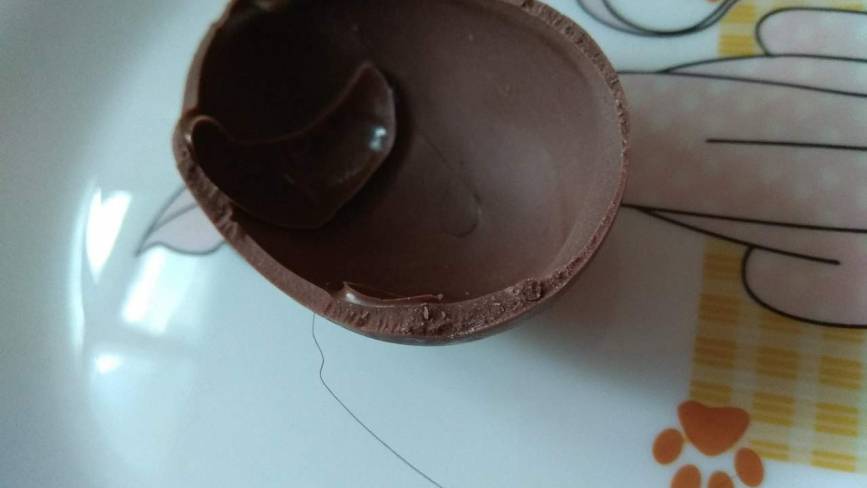 Сюрприз у «Kinder»: вінничанка знайшла в шоколадному яйці волосину