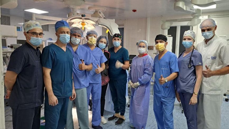 У вінницькій лікарні вперше виконали трансплантацію печінки від донора