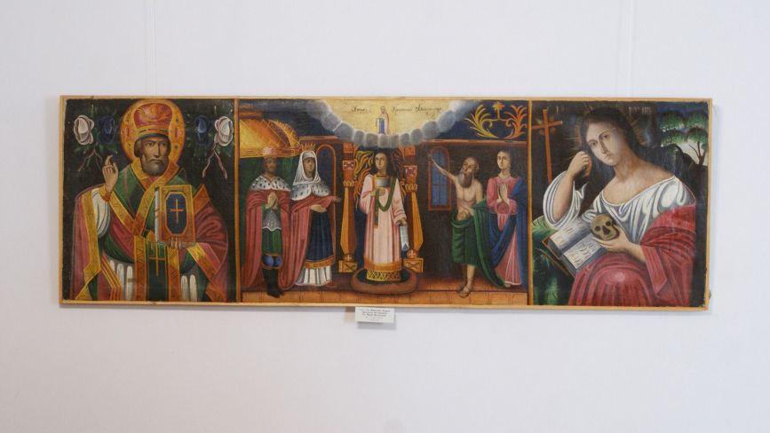 «Святі покровителі України». У краєзнавчому музеї відкрили виставку старовинних ікон