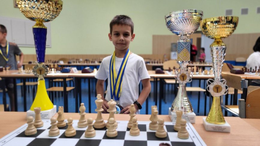 Шестирічний Артем Кучер з Вінниці став бронзовим призером чемпіонату Європи з шахів