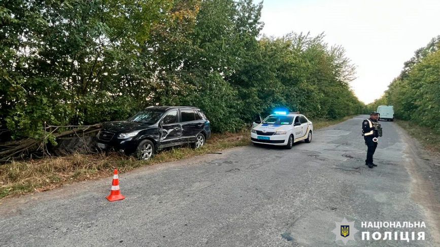 На Гайсинщині Mercedes збив пішохода, а  Volkswagen в'їхав у Hyundai