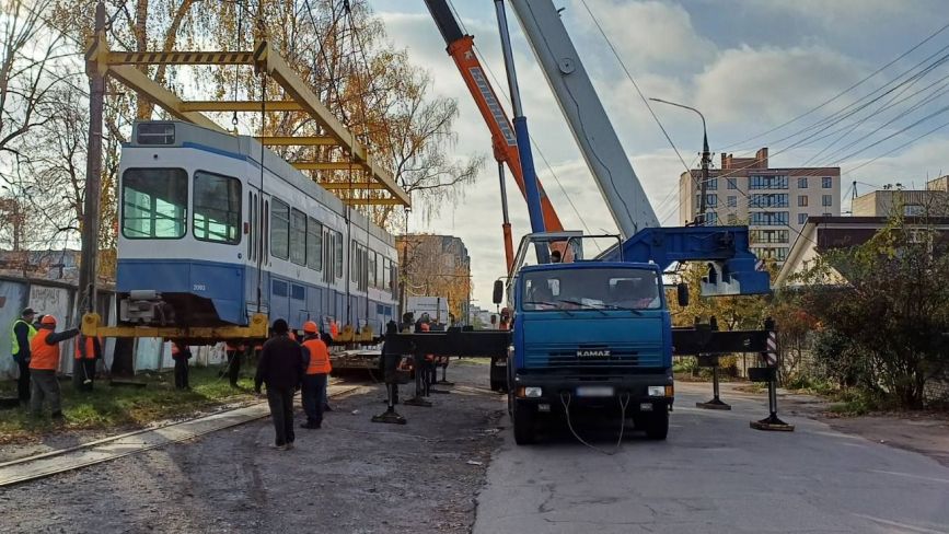 До Вінниці прибув ще один трамвай «Tram2000»