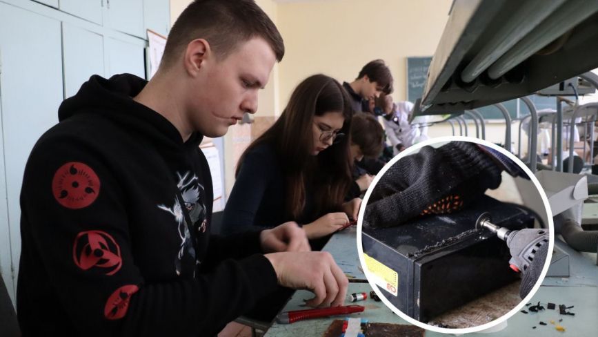 Студенти невтомні: у Вінницькому технічному коледжі продовжують створювати повербанки для ЗСУ