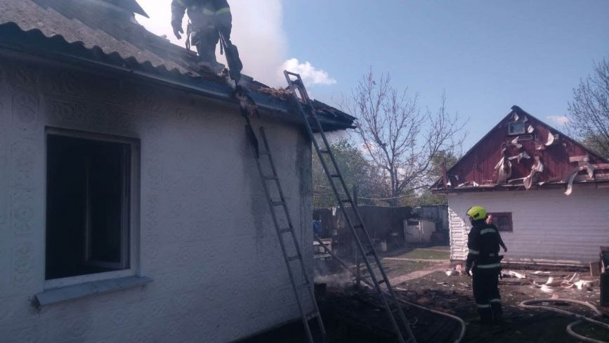 Під час пожежі на Вінниччині травмувався власник будинку