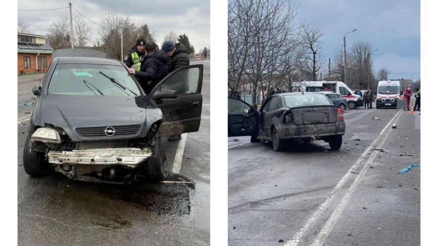 У Хмільнику внаслідок ДТП постраждали водій та 15-річний пасажир
