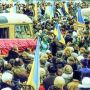 30 років тому перепоховали Стуса. Хрест на його могилі у Києві – з ямпільського пісковика