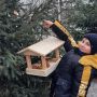 Їдальні для птахів: вінницькі школярі виготовили кілька тисяч годівничок для пернатих