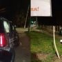 П’яна аварія біля Аграрного університету: водій на позашляховику влетів у паркан