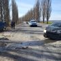 Автотроща біля Мурованих Курилівців: водійка «Мерседеса» не пропустила авто на головній