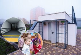 Для двох садочків збудували сучасне укриття. Скільки витратили і де ще будують?