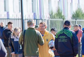 Сергій Кудлаєнко зіграв у благодійному матчі пам'яті Віталія Драченка у Вінниці (пресслужба С. Кудлаєнка)