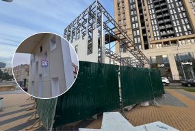 Ремонт арки на Космонавтів планувався за 700 тисяч гривень. Чи вклалися в суму?