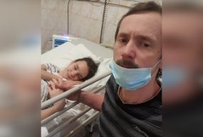 У футболці та шортах — усю зиму: вінничанин узяв аскезу заради одужання доньки