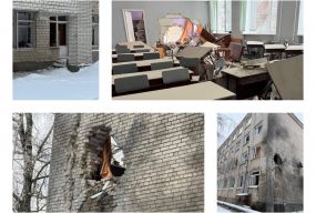 Масована атака і дев'ять годин тривоги: у Ладижині пошкоджений коледж і гуртожитки