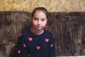 «Наш дім зруйнований»: історія 12-річної Віолети з Донеччини (соціальна реклама)