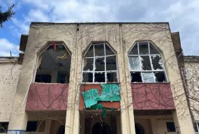 Перші хвилини після обстрілу Вінниці «шахедами» зафіксували боді-камери поліції. ВІДЕО