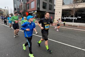 Сила, що надихає: 11-річний Роман Олексів пробіг п'ять кілометрів на світовому марафоні