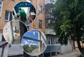 «Якби не «шахеди», ми б і далі сиділи зі старими вікнами»: чому так кажуть мешканці будинку на Магістратській