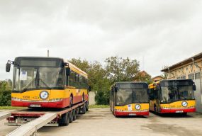 Вінниця отримала 12 автобусів із Польщі: їх готують до роботи на маршрутах