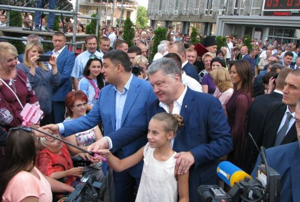 Президент Порошенко та прем’єр Гройсман їдуть у Вінницю на День Європи