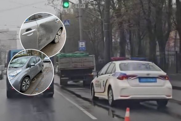 Колесо відлетіло, а винних немає: як жінка залишилася з розбитою машиною після ДТП з комунальниками