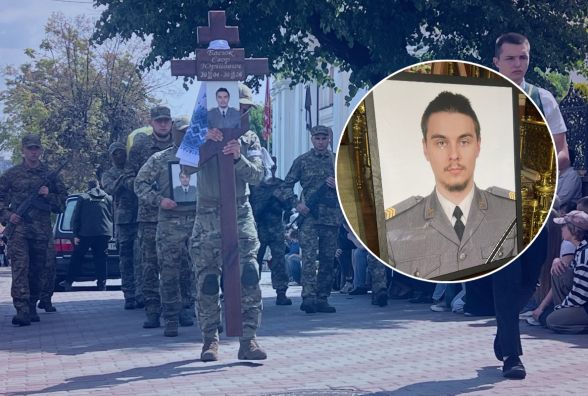 «Міг залишитися за кордоном — але повернувся». У Вінниці попрощалися з 22-річним Єгором Басюком