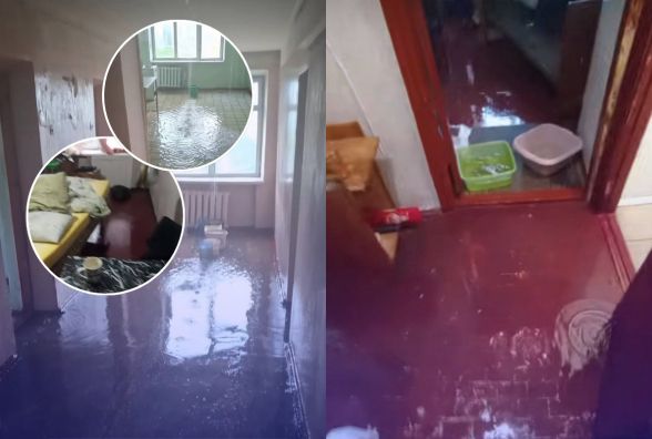 Вода зі стелі та затоплений коридор: що відомо про потоп у гуртожитку ВНТУ?