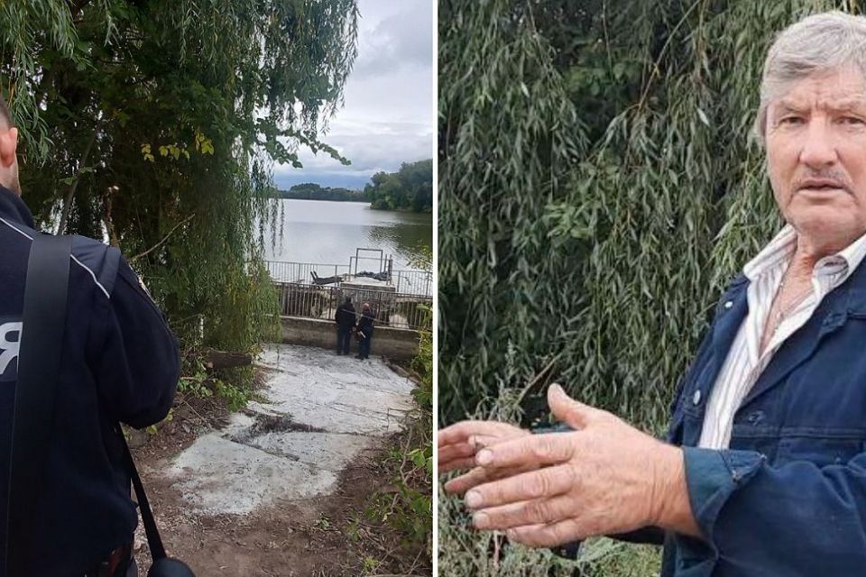 Скандал у Вахнівці: місцеві мешканці залили дамбу водойми бетоном