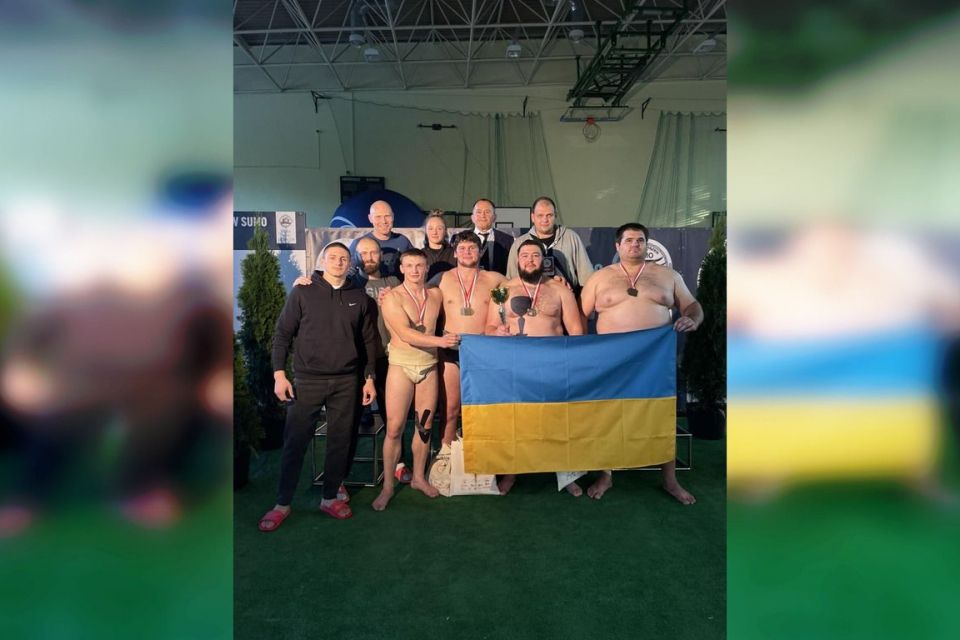 Вінницькі борці Важа Даіаурі та Ірина Гребенчук привезли нагороди із Кубку Європи з сумо