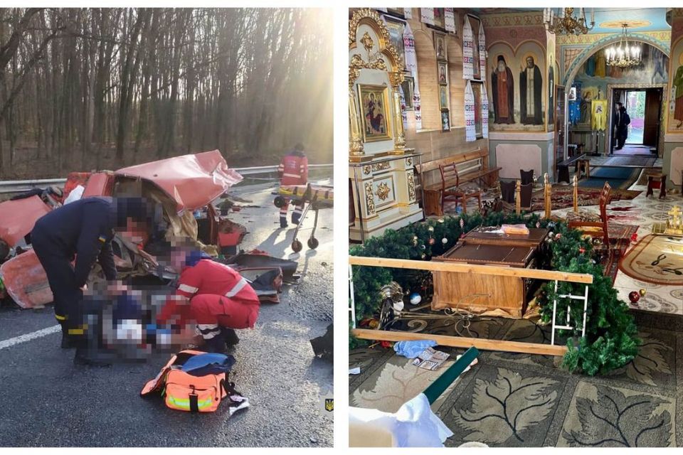 Смертельна троща, поранення священника та інше важливе за 2 січня у Вінниці