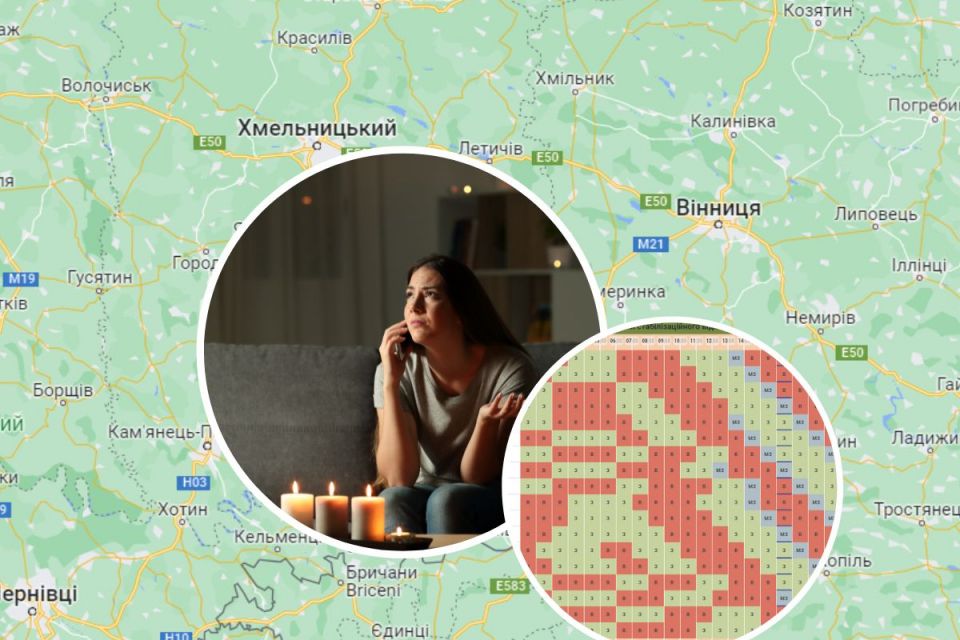 Найліпша ситуація у Житомирі: порівнюємо графіки відключень світла Вінниці та сусідніх областей