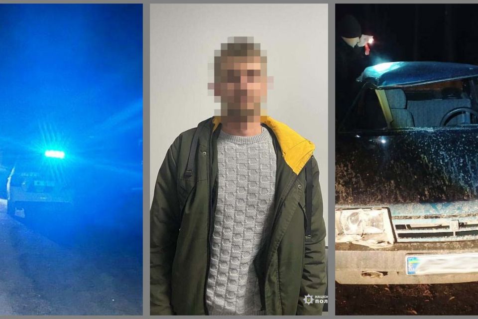 Смертельна аварія у Суворовському: п'яний водій збив 24-річного хлопця та втік