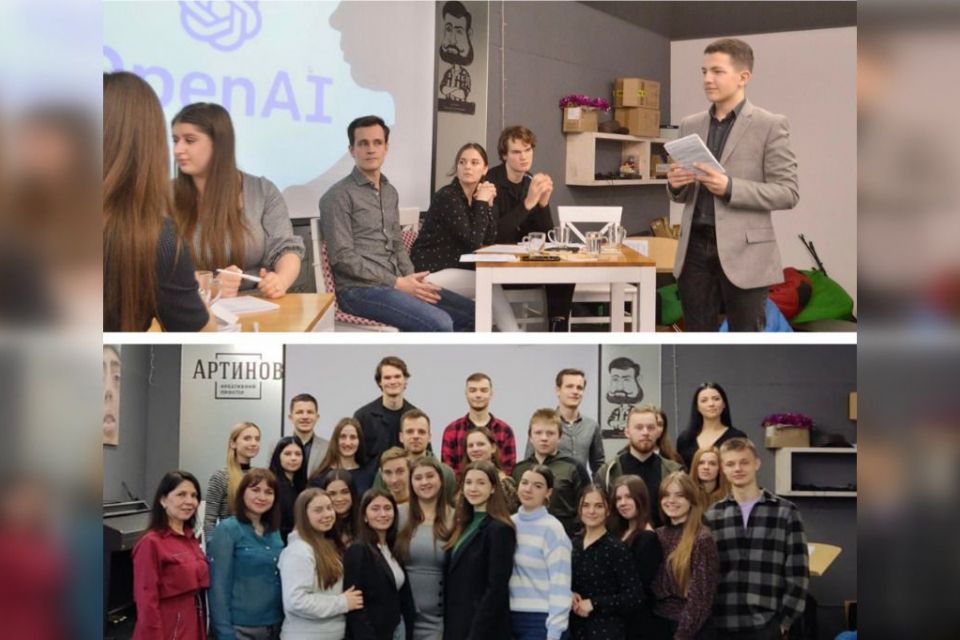 Переваги та недоліки штучного інтелекту: у Вінниці молодь провела дебати