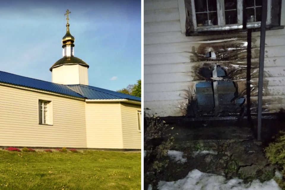У селі на Вінниччині невідомі намагалися підпалити храм ПЦУ: віряни вважають, що це помста