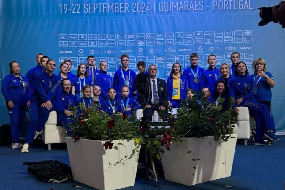 Вінницькі акробатки стали срібними призерками Чемпіонату світу