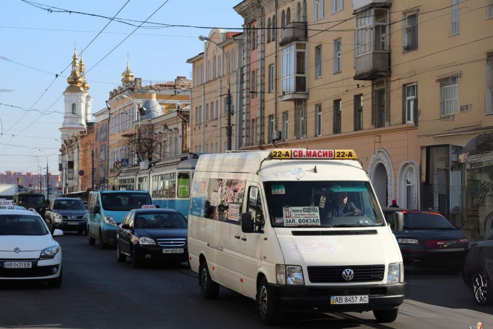 Маршрутки Вінниці: де їх найбільше, а де найменше?