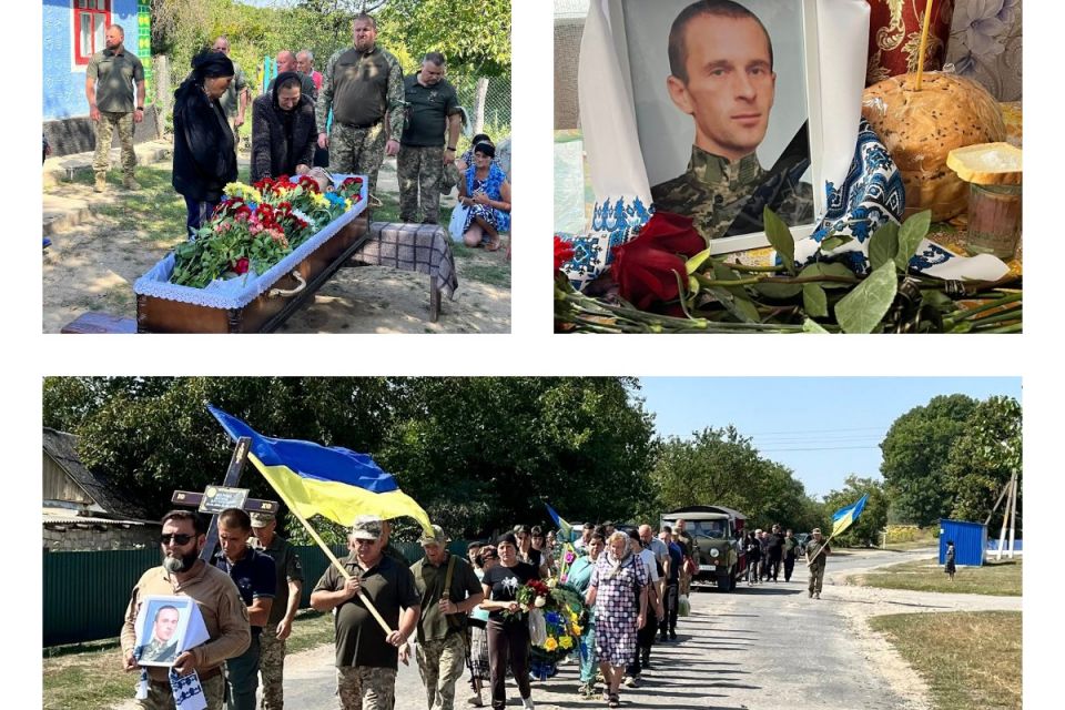 Крижопільщина попрощалася з Героєм Василем Шкробою