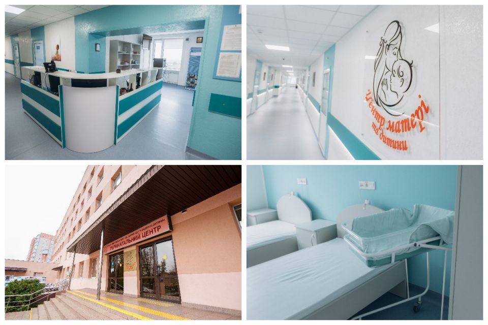 Після капремонту у Центрі матері та дитини відкрили сучасне відділення для мам і новонароджених