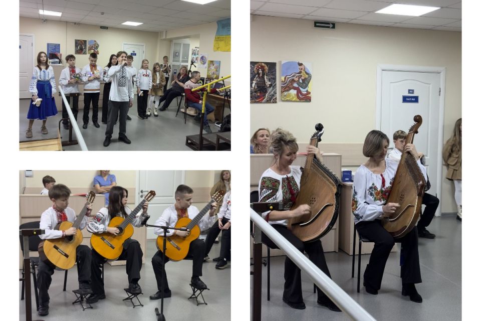 Юні артисти Вінниці подарували Захисникам тепло та обереги