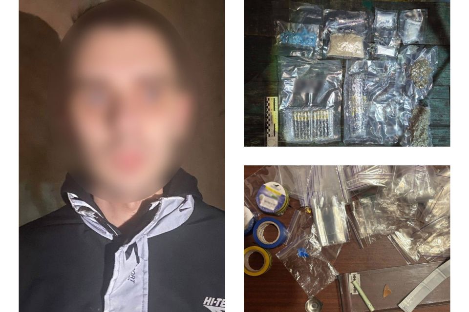 З кокаїном та психотропами у Вінниці затримали чоловіка з Полтавщини