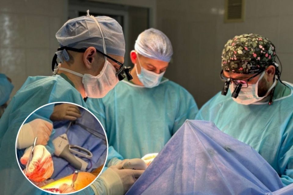 Вінницькі лікарі врятували пацієнтові кінцівку, яку готували до ампутації