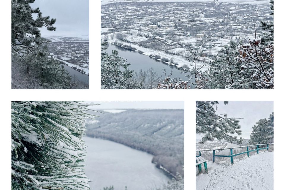 Снігова ковдра огорнула Дністер: рідкісні кадри з урочища Мохната