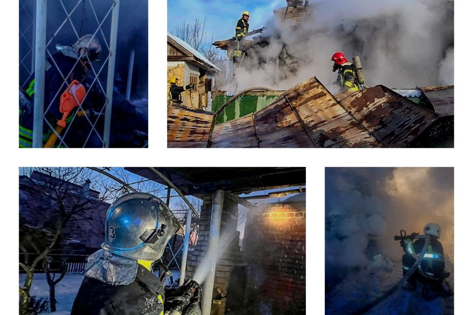 Шість пожеж за 24 години: чому вінничанам варто ще раз перевірити свої печі та розетки