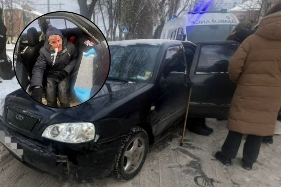Серед білого дня на Пирогова керманич Chery наїхав на літнього чоловіка