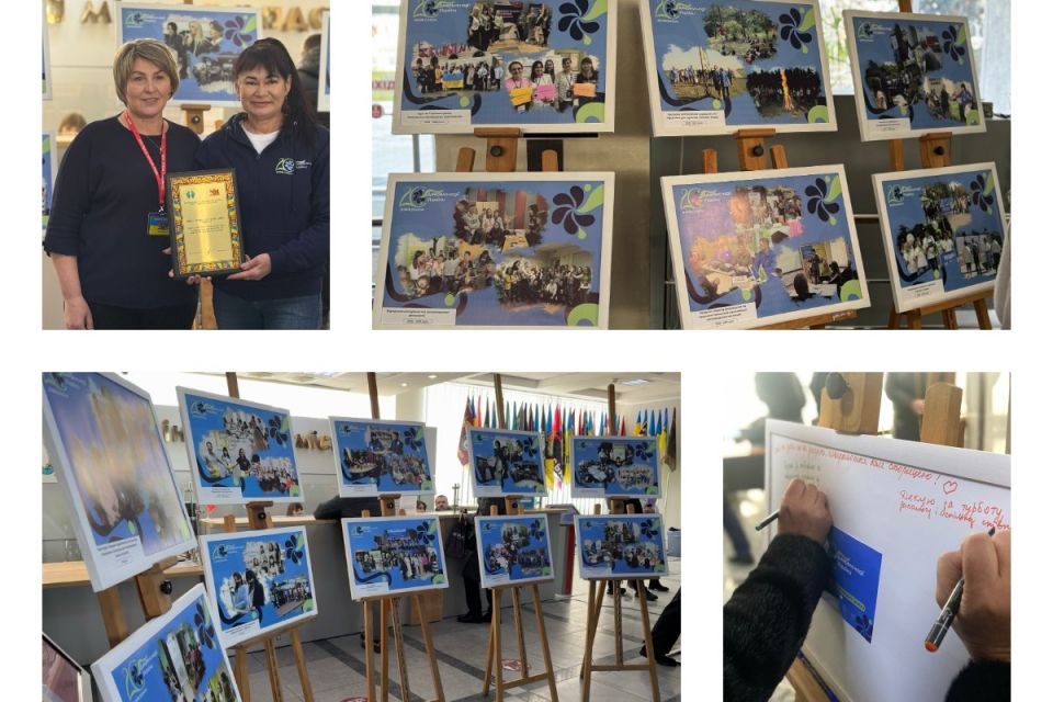 Від протидії торгівлі людьми до викликів війни. У центрі міста запрацювала масштабна фотовиставка