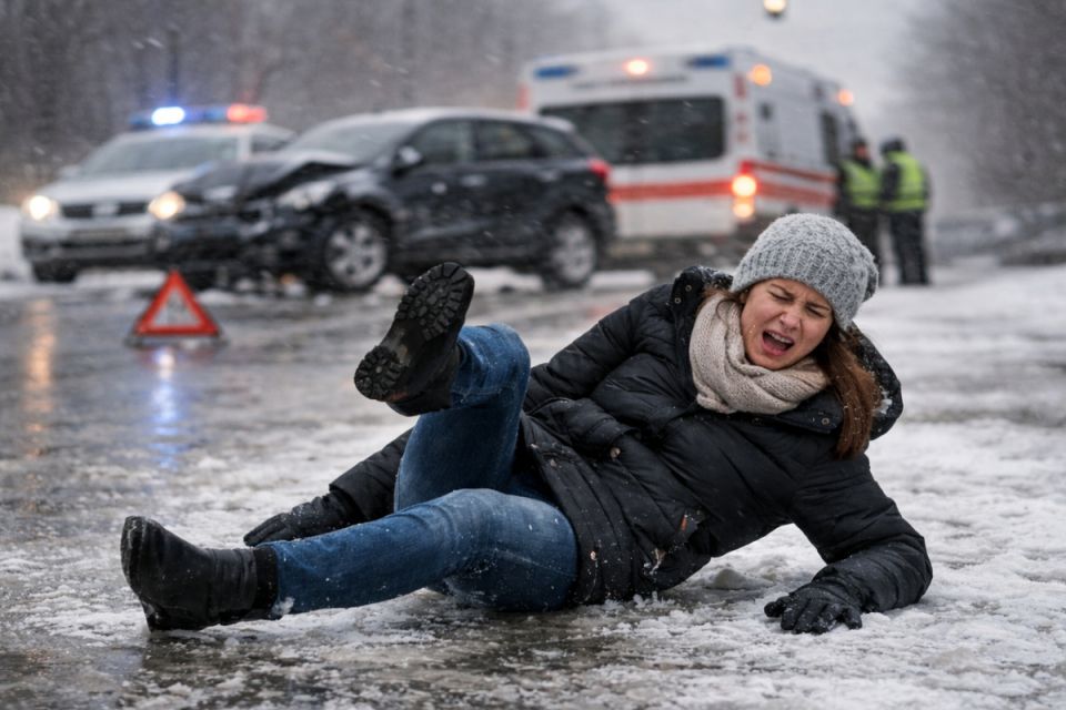 Дощ, шквали й «скляні» дороги. Вінничан попереджають про небезпеку
