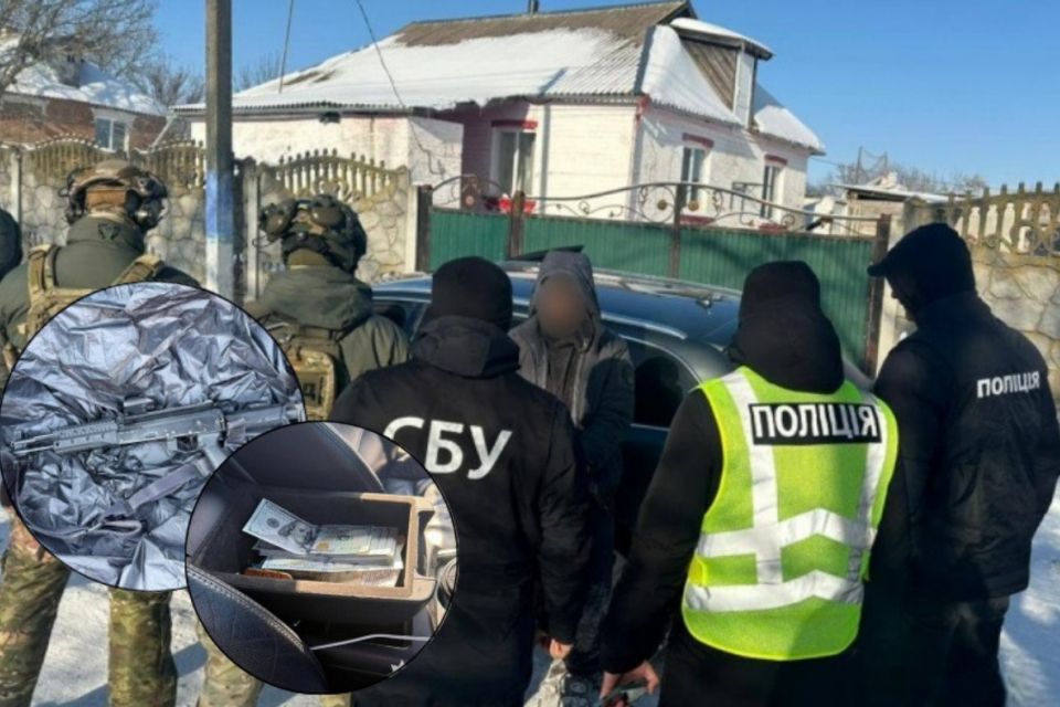 АК-12 і 300 набоїв: у Липовці на гарячому затримали торговця «чорного» ринку