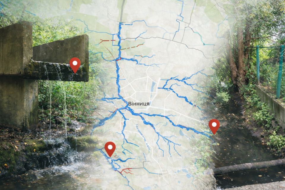 Тяжилівка, Каліча, Вовчик: навіщо Вінниці мапа малих річок і чому їм повертають імена