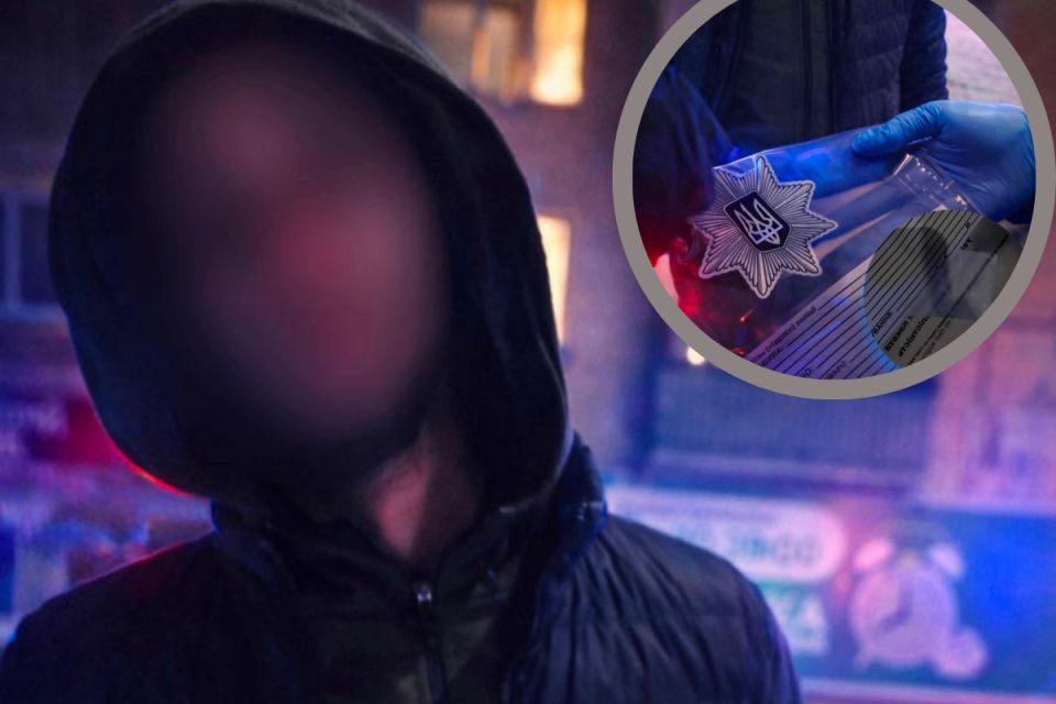 Нервова поведінка видала. На Коцюбинського затримали чоловіка з білим порошком