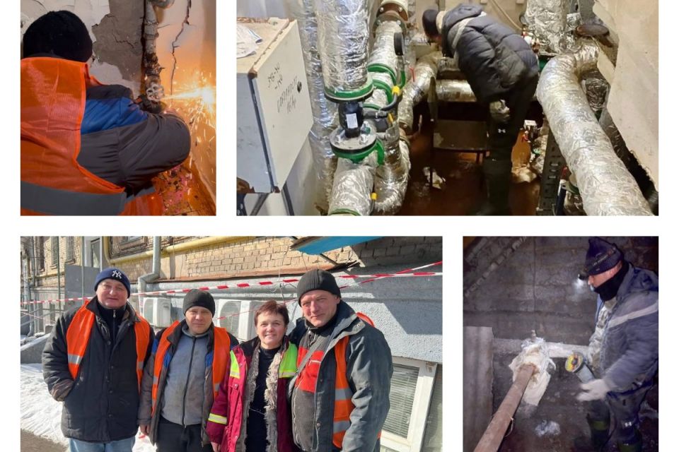 65 вінницьких комунальників відновлюють тепло у Києві